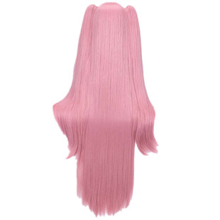 终结的炽天使克鲁鲁假发采佩西萝莉女王粉色女长发双虎夹cos假毛