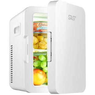 SAST8L迷你车载家两用冰箱家用寝室学生制冷单人宿舍小型冰箱