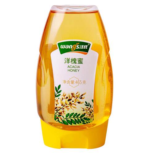 【镇店爆款】汪氏60年老品牌洋槐蜜椴树蜂蜜正品自然官方旗舰店