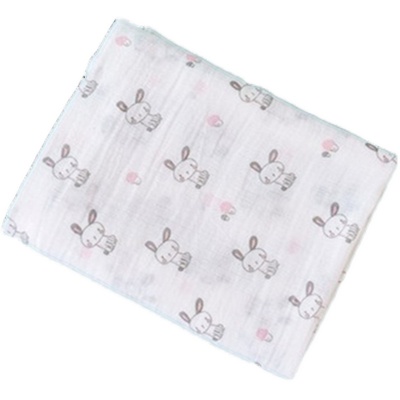 纯棉纱布新生儿薄款产房包单浴巾
