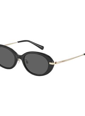 AOJO澳镜墨镜女款2026新款椭圆框太阳镜海边防紫外线AJ108SN210