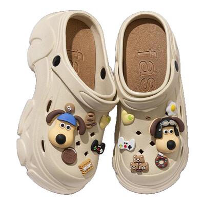 洞洞鞋足弓支撑女透气不累脚拖鞋