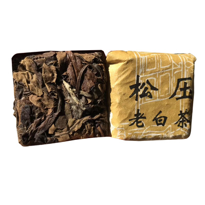松压老白茶小方块2015年福鼎白茶