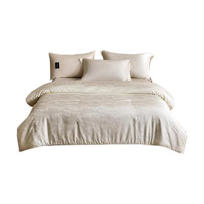 思百舍天丝棉高档提花纯蚕丝被