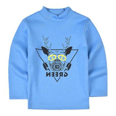 a类纯棉男童保暖内衣一体睡裤