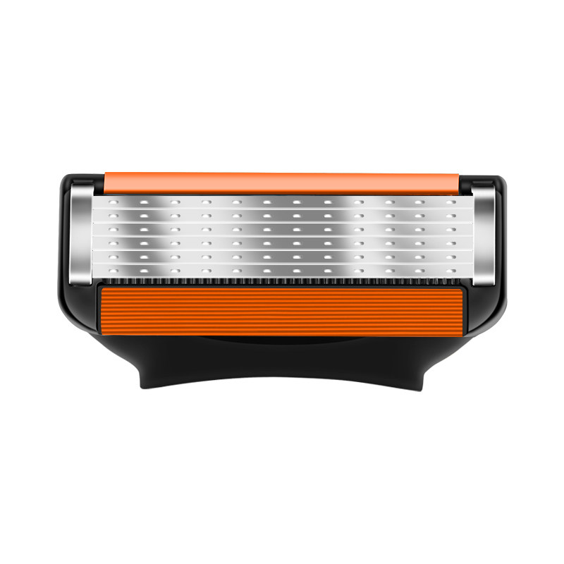 2025新款男士刮胡刀手动剃须6层刀片刀头通用适配5层吉利剃须刀