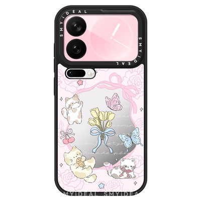 适用小米17promax手机壳15磁吸款17pro外壳新款14pro新年pro15保护壳15pro镜面猫咪17pro小米17小众15Ultra壳