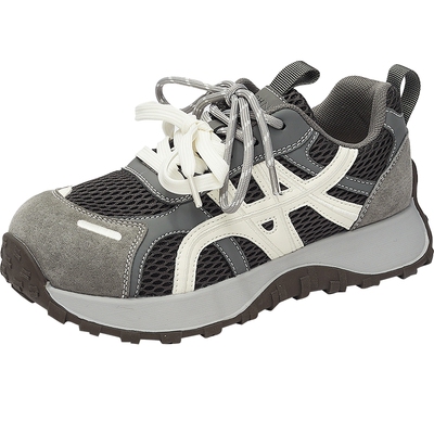 【达芙妮德训鞋】灰色厚底老爹鞋