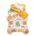 幼儿园被子三件套纯棉六件套宝宝午睡专用床品儿童秋冬小被套学校