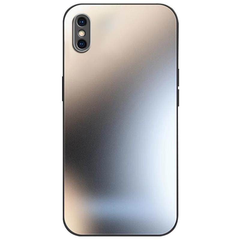适用苹果x手机壳新款iphonexsmax磨砂玻璃防摔Xr硅胶镜头全包xsmax简约超薄高级网红男女ixs情侣潮牌保护套