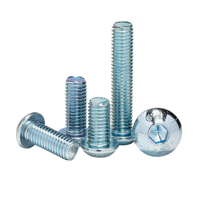 镀锌圆杯盘头半圆头内六角螺丝