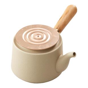 一品仟堂茶壶侧把壶复古家用茶壶单壶带过滤茶具配件陶瓷泡茶壶