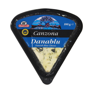 琪雷萨蓝纹奶酪100g*10盒丹麦进口小三角即食干酪蓝波芝士整箱