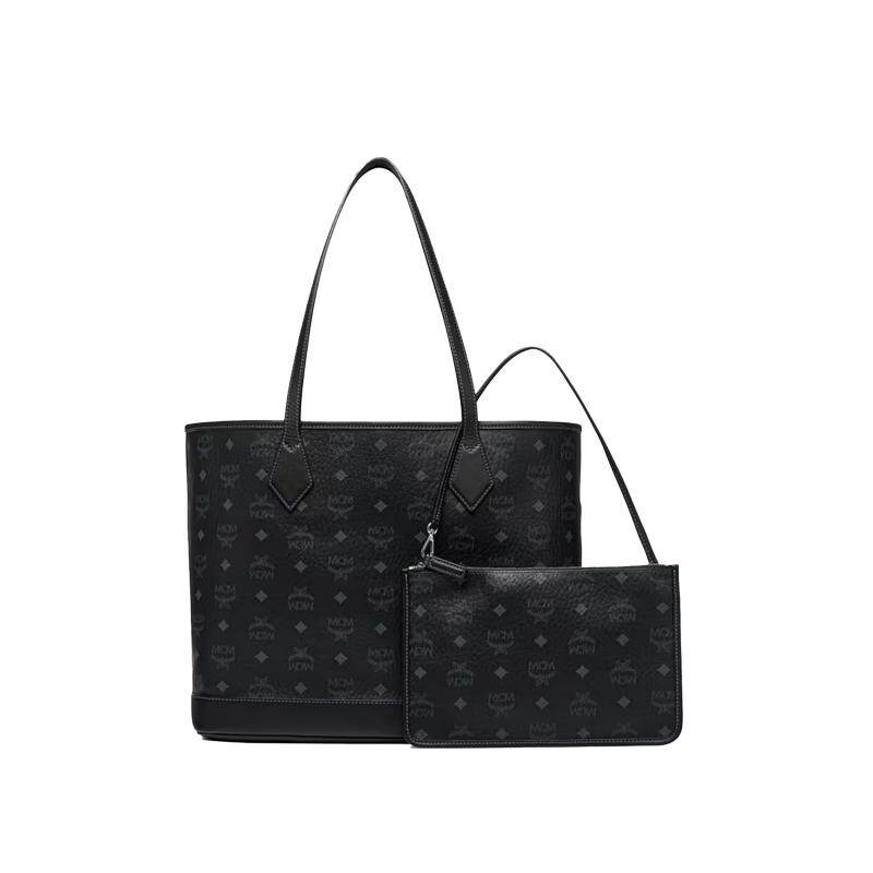 【自营】MCM 专柜款 中号女士单肩手提包托特包单肩包MWPGSLR02