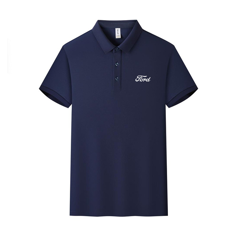 福特4S店工作服汽车销售维修工装定制售后T恤POLO衫车友会印LOGO