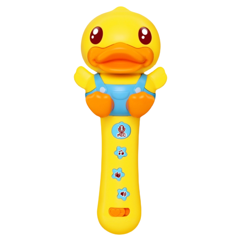 B.Duck小黄鸭儿童玩具扩音话筒