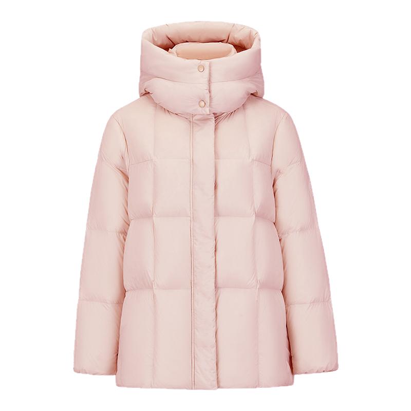 雪中飞简约羽绒服小个子外套