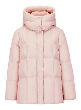雪中飞简约羽绒服小个子外套