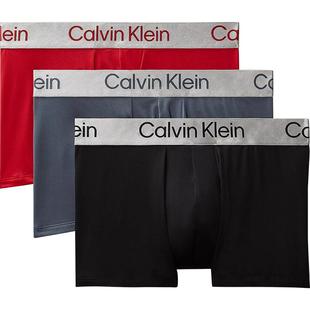 [保税仓] 3条Calvin Klein中腰平角内裤本命年舒适透气四角内裤男