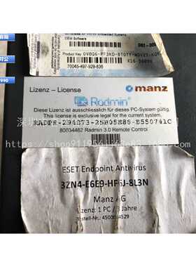 议价议价Manz控制器RADPR-294873-25B05E88-B550741C 原装现货议