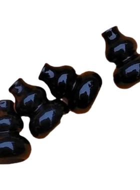 葫芦形佛头配件品艺人黑珊瑚海柳