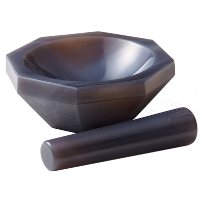 实验室A级玛瑙研钵耐磨抗腐蚀