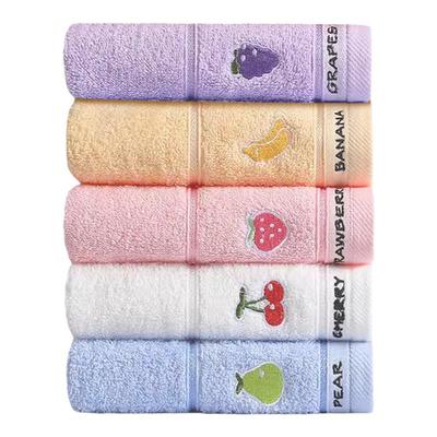 洁丽雅新疆纯棉卡通吸水儿童毛巾