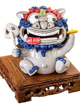 一直有钱招财貔貅摆件高端装饰