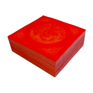 红纸写对联纸剪纸2026年新年万年红宣纸洒金大红纸书法专用纸对联春联A4装饰大门井盖书法纸手写半熟宣自建房