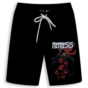 生化危机游戏病毒保护伞联名周边短裤潮流青年男生五分大码沙滩裤