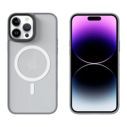 苹果iPhone15promax手机壳适用于14mp肤感磨砂透明保护套13磁吸充电壳12时尚高级感15plus全包减震防摔保护壳