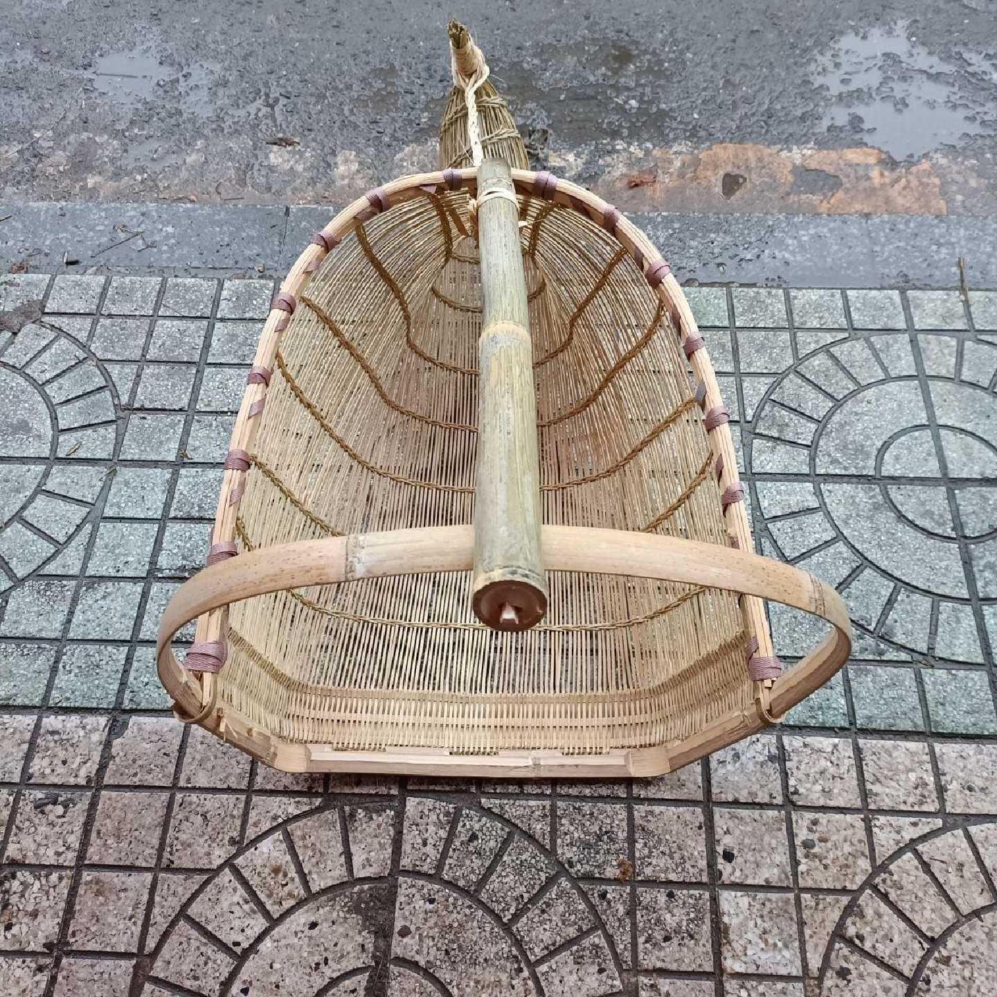 传统竹编纯手工捕鱼神器抓鱼鱼笼老式家用河沟抓鱼竹子编织鱼笼
