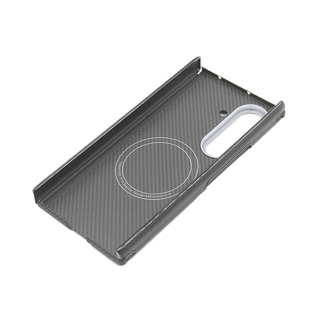 适用三星三折叠TriFold轻薄凯夫拉碳纤维Magsafe磁吸双中轴手机壳