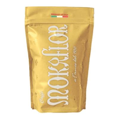 摩福进口中度烘焙黑金蓝牌咖啡豆