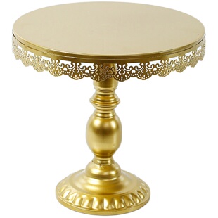 蕾丝边长方形托盘架金属欧式蛋糕盘方盘糕点盘子点心展示盘饼干盘