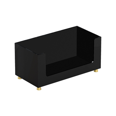 亚克力带铜腿化妆品面膜收纳盒