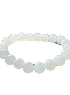 羊脂白圆珠10mm女款礼物珠宝手串