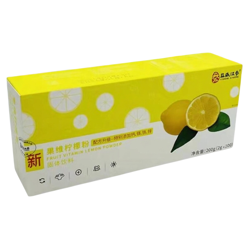 益盛汉参果维柠檬粉固态饮品安全