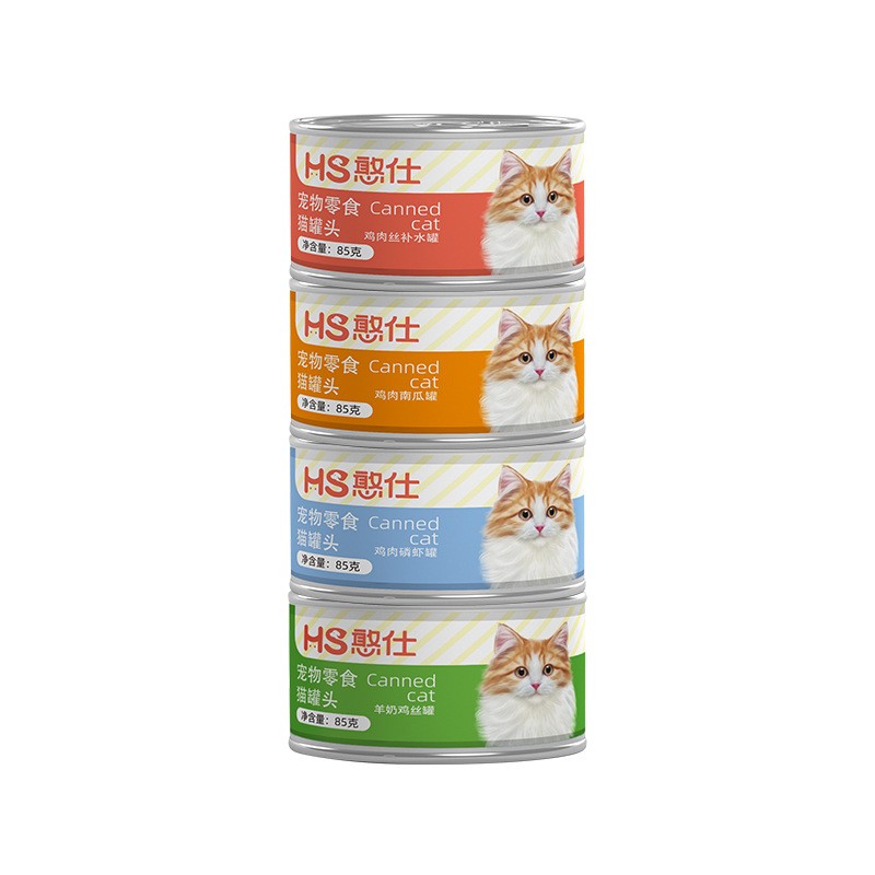 猫罐头营养补水增肥成幼猫咪猫粮湿粮罐鲜肉包猫咪主食罐24罐整箱