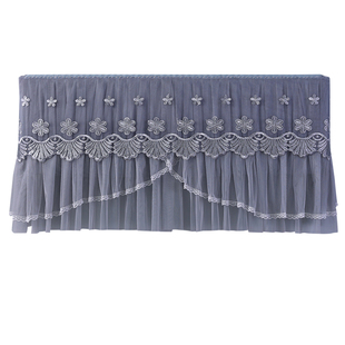 空调防尘罩套新款蕾丝通用全包挂式卧室内机开机不取挂机空调罩子