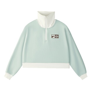 FILA FUSION | Mr Doodle斐乐潮牌女子套头卫衣2025冬季新款上衣