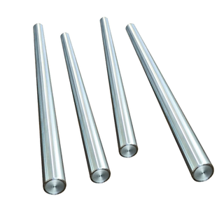 Gcr15轴承钢直线镀铬硬轴圆柱导轨活塞杆高频淬火精密光轴圆棒