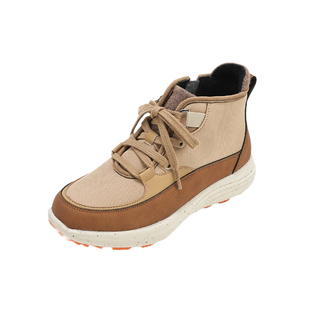 Pansy盼喜日本短靴女休闲百搭单靴轻便舒适平底高帮鞋拉链靴子秋