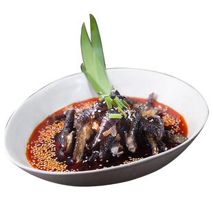 长明盐帮麻辣无骨鸡爪250g*3网红去骨凤爪红油脱骨黑鸡脚卤味零食