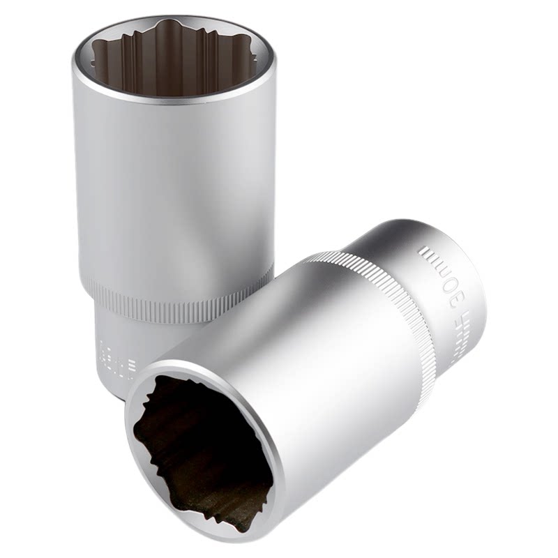 开拓1/2大飞台湾防滑六角扳手长套筒8-32mm手头汽修工具配件