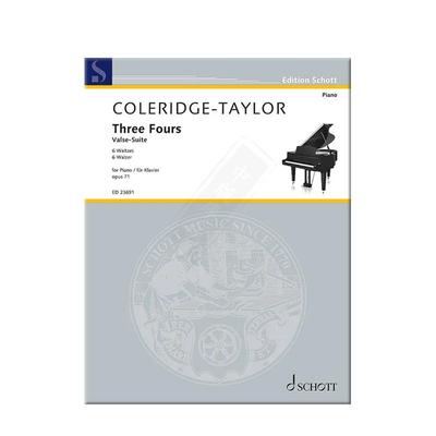 柯勒律治泰勒四分之三圆舞曲钢琴