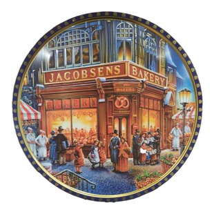 商超超市代购丹麦进口杰克布森JACOBSENS黄油曲奇饼干 铁盒908克