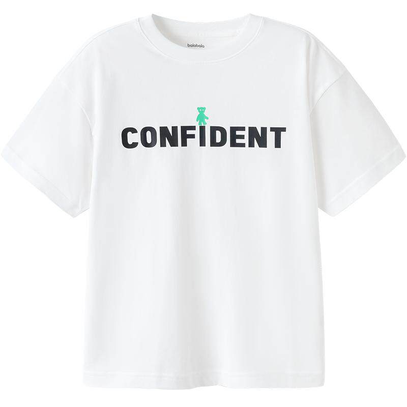 巴拉巴拉儿童短袖t恤男女童上衣童装轻薄款速干夏装休闲百搭上衣