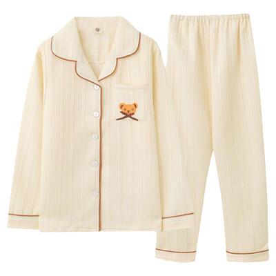 空气棉秋冬季加厚保暖哺乳月子服