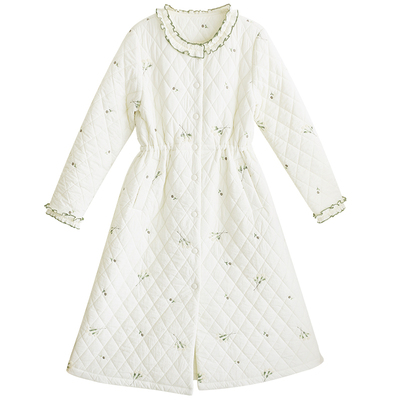 浪漫木耳边领保暖棉衣外套女冬季